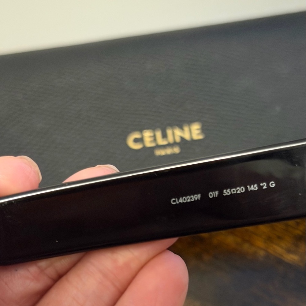 Celine Black Designer Sunglasses - Picture 4 of 4